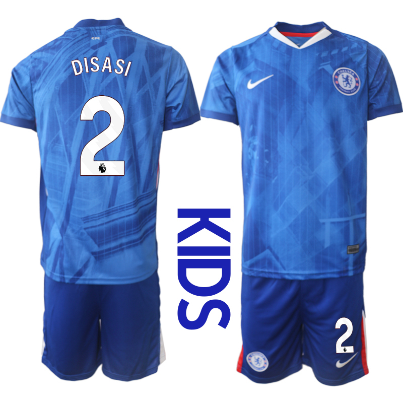 Youth 2025-2026 Club Chelsea FC home Blue #2 Soccer Jersey->customized soccer jersey->Custom Jersey